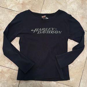 Harley Davidson stunned long sleeve tee